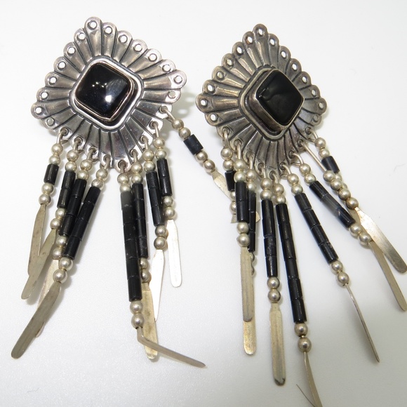 Jewelry - Vintage Southwestern  Sterling Earrings